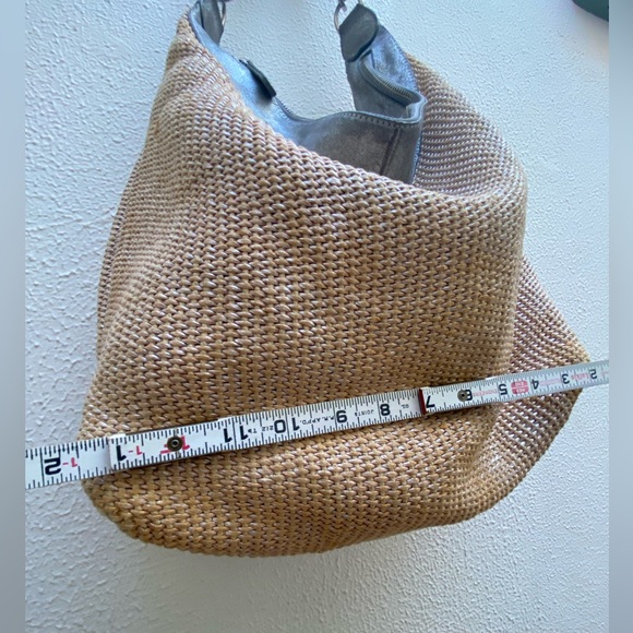 Anthropologie Tano Tan Woven Shoulder Bag Large Purse - Picture 14 of 17